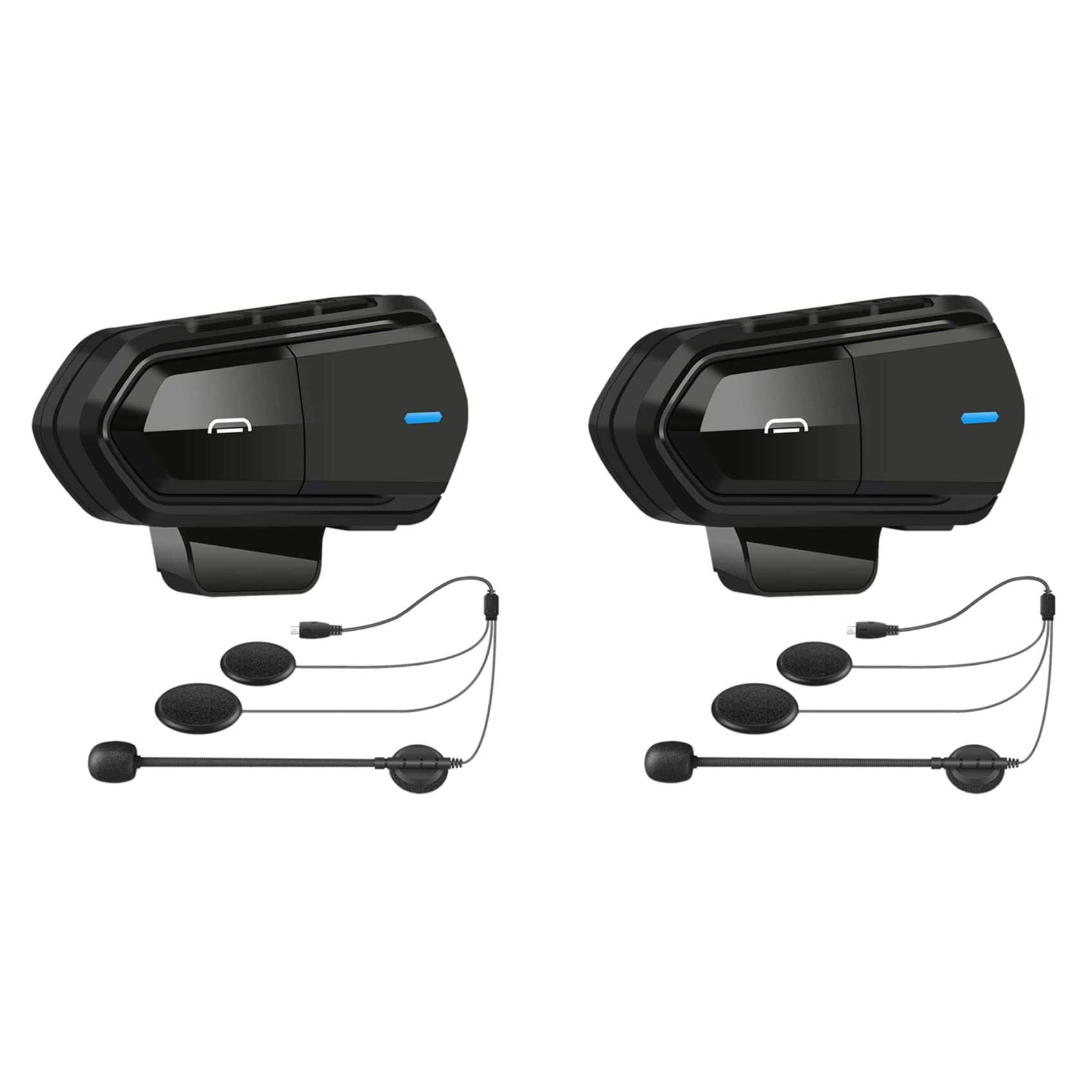 QSPORTPEAK Accessoires Pour Intercom Moto M2,Casque Micro Avec Câble